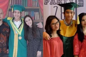 Begini potret bahagia 5 artis saat hadiri wisuda sekolah sang anak