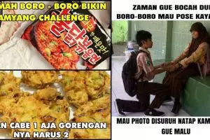 10 Meme 'boro-boro' ini siap bikin kamu ketawa, lucu abis!