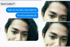 Maksa minta foto panas lewat pesan Facebook, orang ini kena batunya