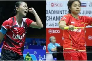 Fitriani & Apriani, bintang baru bulutangkis Indonesia sektor wanita