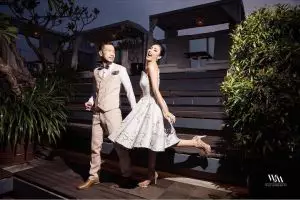 11 Foto prewed Tyas Mirasih & Raiden, elegan dan romantis