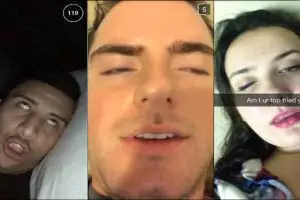 8 Tingkah kocak ketika orang mabuk main Snapchat
