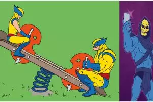 10 Ilustrasi ngawur jika tokoh-tokoh film hidup di dunia nyata, kocak