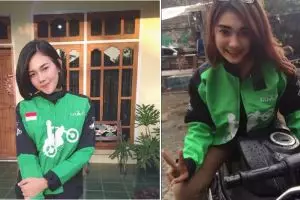 10 Driver ojek online cewek ini bikin kamu pengen terus bepergian deh