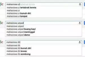 10 Hasil pencarian nama universitas ternama di Indonesia ini kok serem