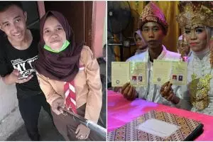 Heboh, pasangan remaja baru usia 15 tahun sudah menikah