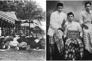 9 Potret suasana lebaran tempo dulu dari berbagai daerah di Indonesia