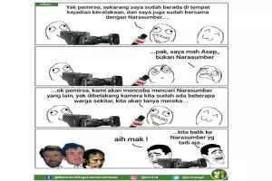 Cerita si Otong jadi wartawan dadakan ini lucu abis