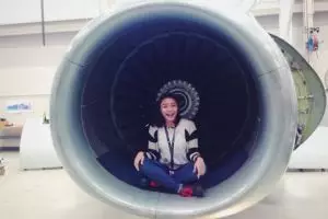 Ini satu-satunya wanita Indonesia di GE yang pastikan kesiapan pesawat