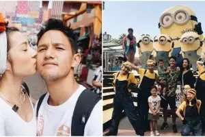 6 Potret liburan Irfan & Jennifer Bachdim rayakan lebaran di Singapura