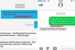 10 Momen apes driver ojek online ini buktikan cari duit itu susah