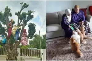 7 Gaya foto keluarga pas lebaran ini bikin ketawa ngakak