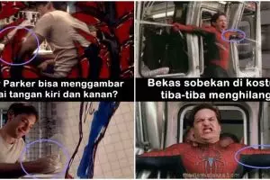 10 Foto kesalahan di film Spider-Man ini pasti tak kamu sadari