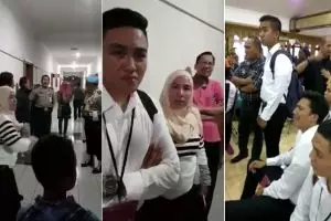 Video keributan saat seleksi calon Taruna Akpol di Polda Jabar