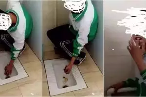 Bocah penderita polio ini dipaksa makan kotoran manusia, kejamnya