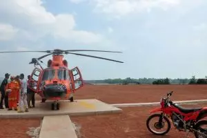 Kisah jurnalis yang terbang dua jam dengan heli Basarnas sebelum nahas