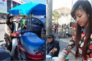 4 Penjual cantik ini viral di media sosial, ada yang dikira artis lho