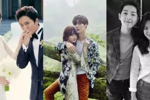  9 Pasangan seleb Korea ini cinlok sampai menikah