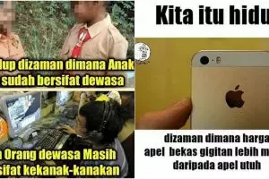 10 Meme kocak 'kita hidup di zaman' ini nyindir banget, makjleb!