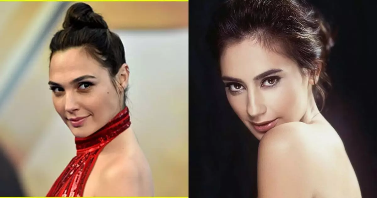 5 Foto bukti Marissa Nasution 'kembar' dengan Gal Gadot