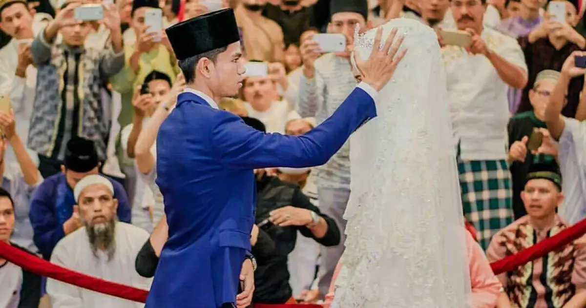 Sah, ini 10 foto pernikahan Muzammil si qari ganteng ITB 