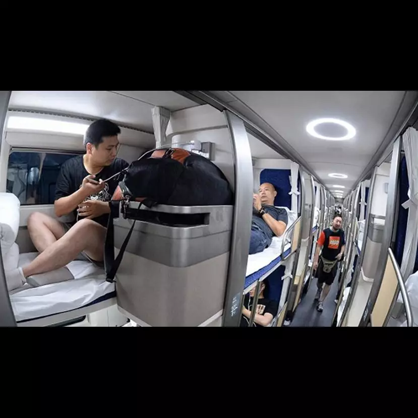 Kereta di China ini jadi hotel berpindah paling cepat di dunia