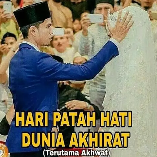 10 Meme 'Muzammil nikah' ini kocak sekaligus bikin baper parah