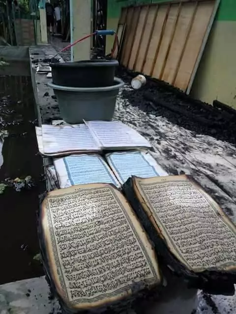 Madrasah di Kalsel dilalap api, koleksi Alquran-nya tak hangus