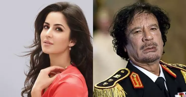 Foto lawas aktris India bareng Muammar Gaddafi ini viral, ini faktanya