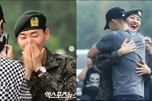 10 Foto Eunhyuk 'Super Junior' saat selesai wajib militer, penuh haru