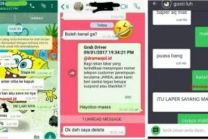 15 Chat ojek online ngajak kenalan penumpang ini bikin kamu cekikikan