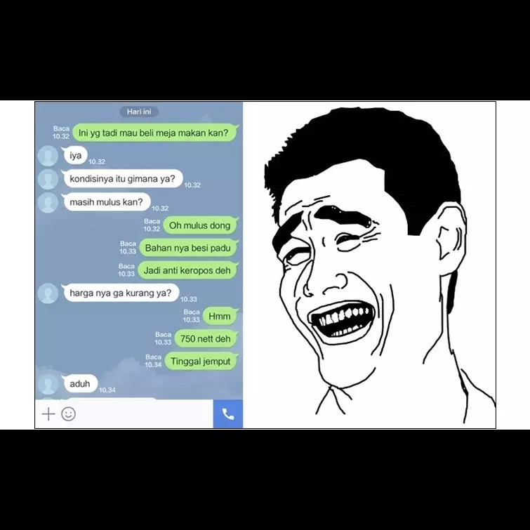 Cara pembeli menawar barang ini bikin geli, sehat Mas?