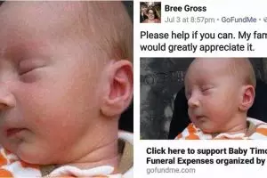 Ibu ini minta donasi untuk anaknya yang meninggal, faktanya mengerikan