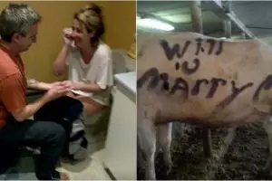 12 Cara melamar pasangan ini nyeleneh, gagal romantis deh