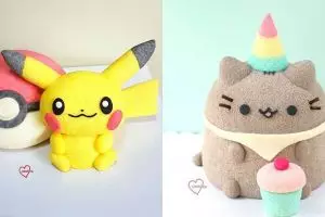 Bukan boneka, 10 karakter kartun ini kue sifon yang bisa dimakan