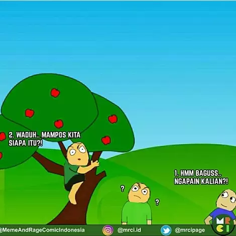 Cerita nyuri buah di kebun tetangga ini pasti pernah kamu alami