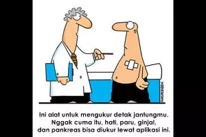 10 Kartun humor sarkas soal dunia medis ini bikin makin takut sakit