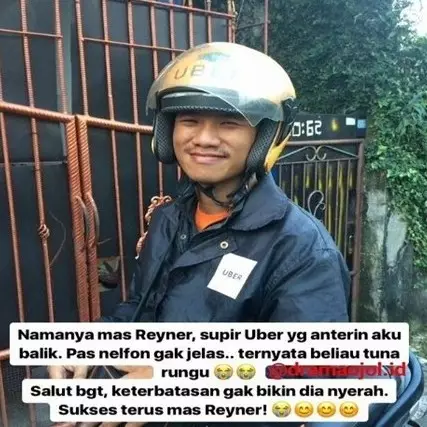 10 Kisah haru seputar driver ojek online ini bikin salut