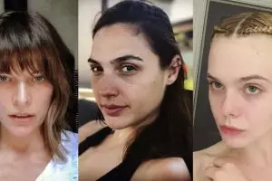 Potret 20 seleb dunia tanpa makeup ini bukti cantiknya memang alami