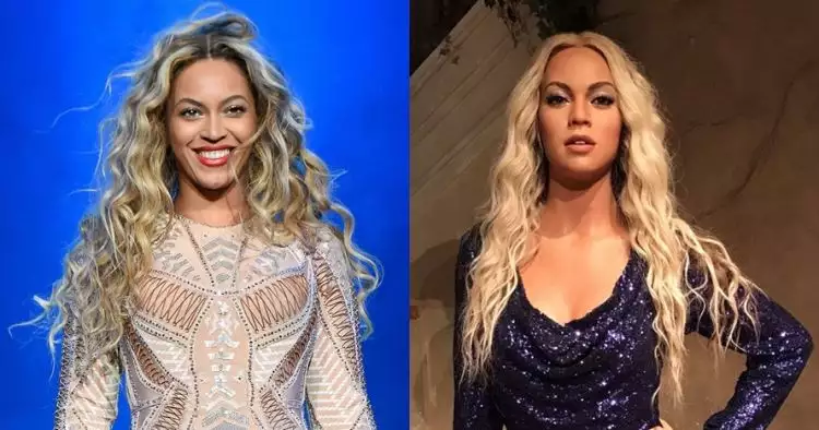 Mirip seleb lain & kulit lebih putih, patung lilin Beyonce ini dihujat