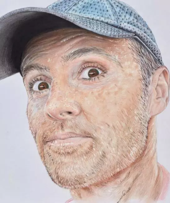 10 Lukisan ekspresi wajah ini susah dipercaya dibikin anak-anak