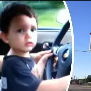 Ditinggal sang ibu, dua balita ini kemudikan mobil sejauh 27 km