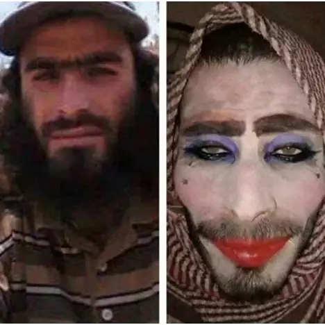 Menyamar jadi wanita, milisi ISIS ditangkap karena tak cukur kumis