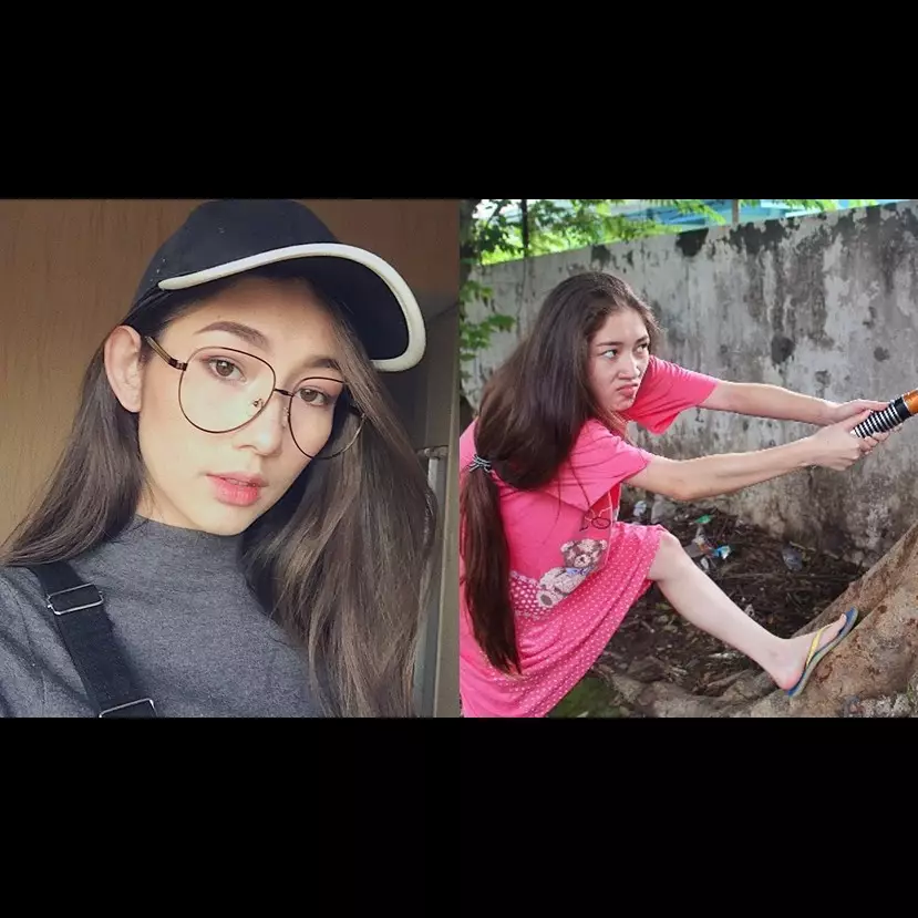 Devina Aureel, YouTuber cantik yang nggak malu tampil konyol &amp; kocak