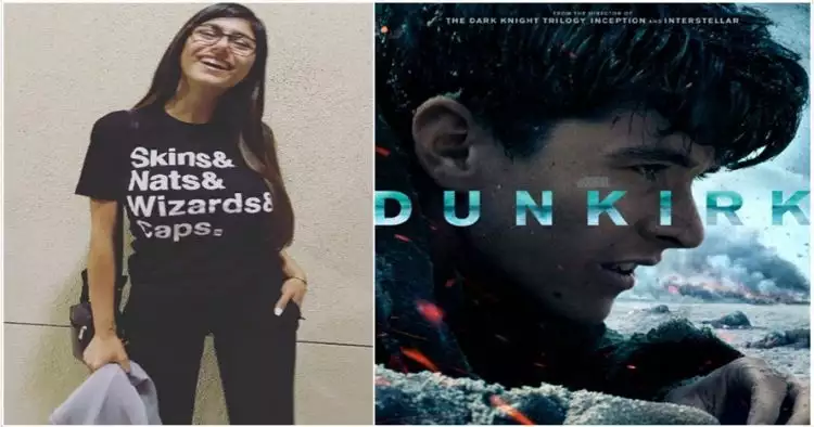 Ini komentar Mia Khalifa tentang film Dunkirk, bikin netizen geger