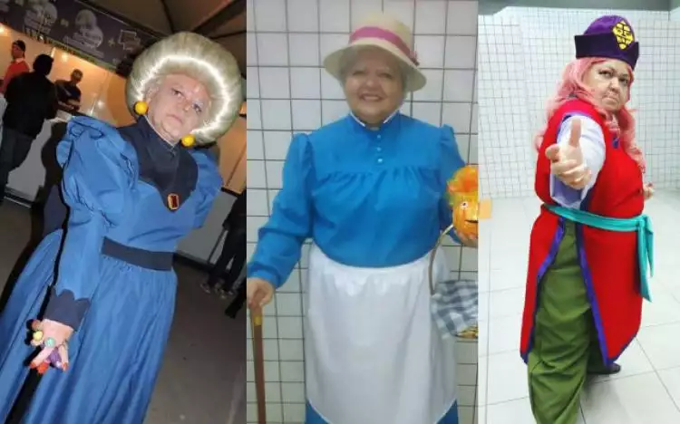 Usia 50 tahun, wanita ini aktif cosplay dan penampilannya bikin kaget