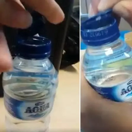 Heboh tutup botol Aqua bisa dicungkil, begini penjelasannya 
