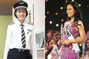 Kecantikannya bikin heboh, pilot ini ternyata kontestan Miss Universe