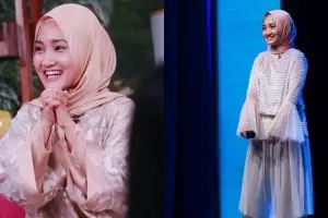 10 Potret Fatin Shidqia yang kini ganti gaya berhijab, makin stylist
