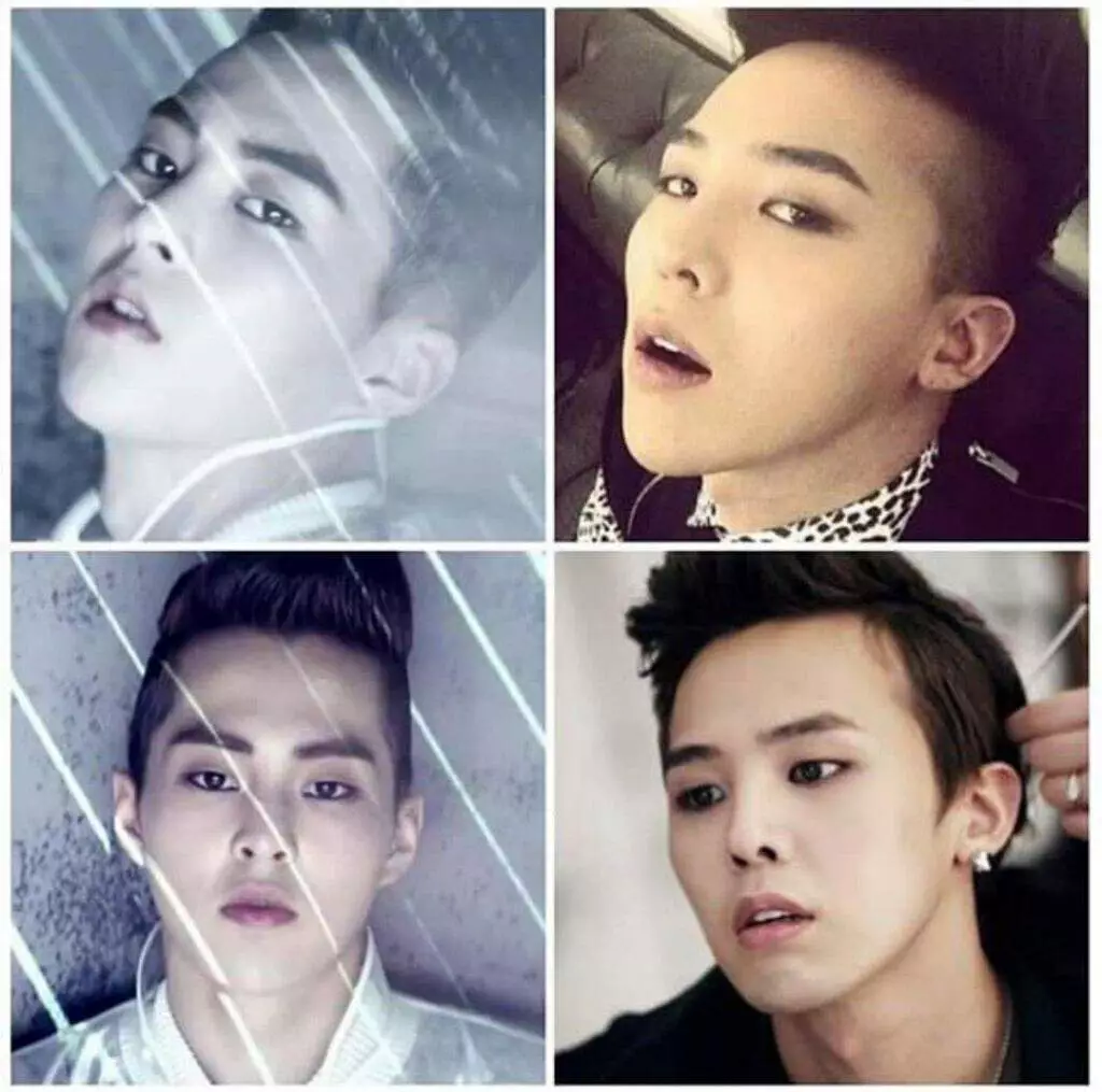 10 Foto bukti G-Dragon Bigbang dan Xiumin EXO cocok jadi abang-adik